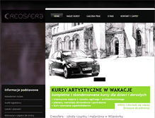 Tablet Screenshot of creosfera.com